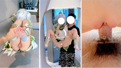 【漫展勾搭】制服小萝莉后入翘臀，射了一脸