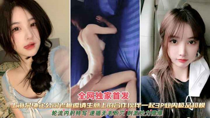 精品流出【全网独家首发】上海某外企公司老板邀请生意上的合作被潜规则