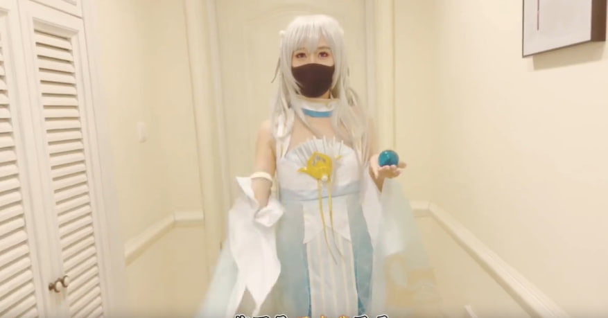 唯美女神清纯小可爱Cosplay王者西施清纯唯美视觉感超强白白嫩嫩萝莉身材