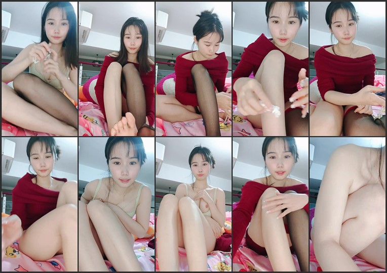 (國產主播)(zb20221225_018)氣質新人美女初下海！皮膚超白粉穴！渾圓大白屁股，跪著翹起特寫，假屌抽插騎坐，性感極度誘惑