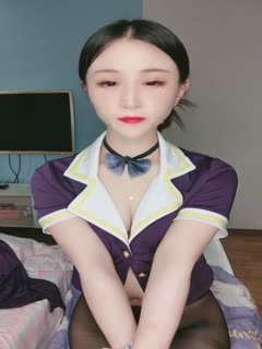 ❤️【火爆推荐】超女神级【璀璨】宝藏女孩空姐制服黑丝蜜臀粉嫩鲍鱼